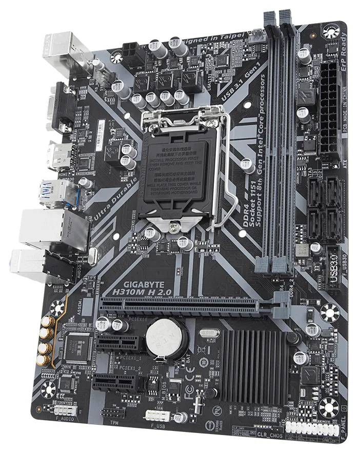 Материнская плата GIGABYTE H310M H 2.0
