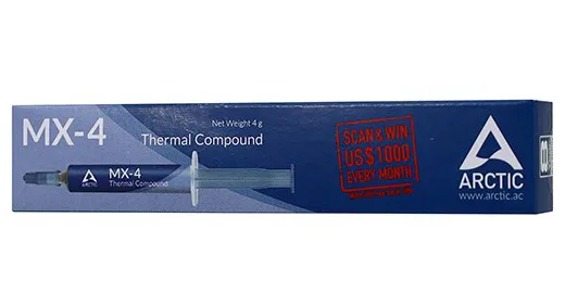 Термопаста Arctic Cooling MX-4 4г шприц