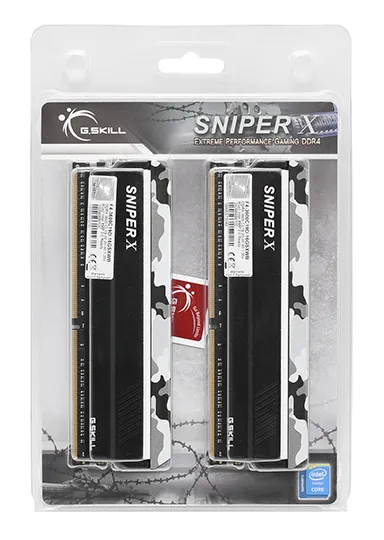 Оперативная память 16 GB kit G.SKILL SNIPER X F4-3600C19D-16GSXWB