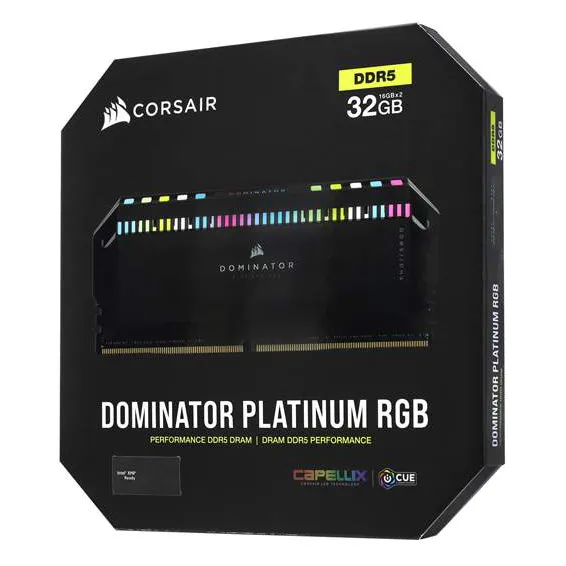 Оперативная память 32 GB kit Corsair Dominator Platinum RGB CMT32GX5M2B5600C36