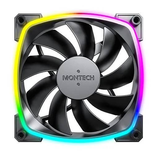 Вентилятор для корпуса Montech AX120 PWM (B) Черный