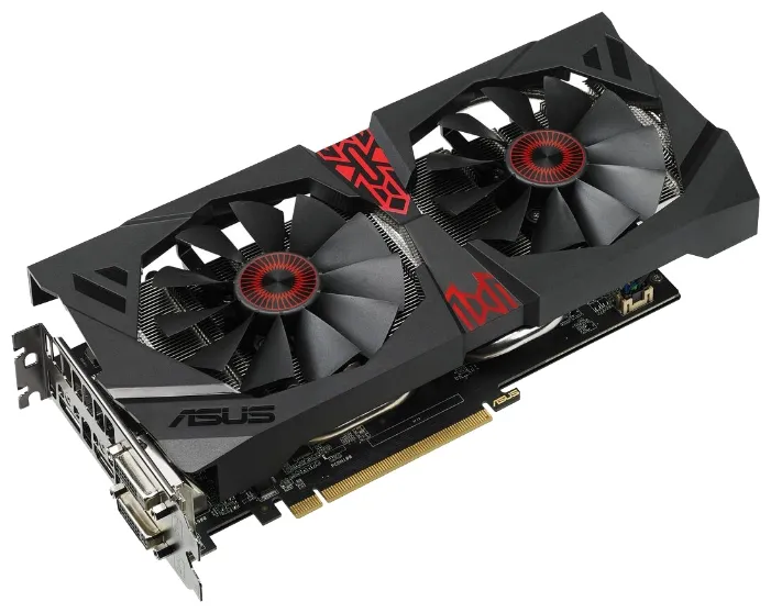 Видеокарта 2 GB Asus STRIX R9 380 DirectCU II GAMING