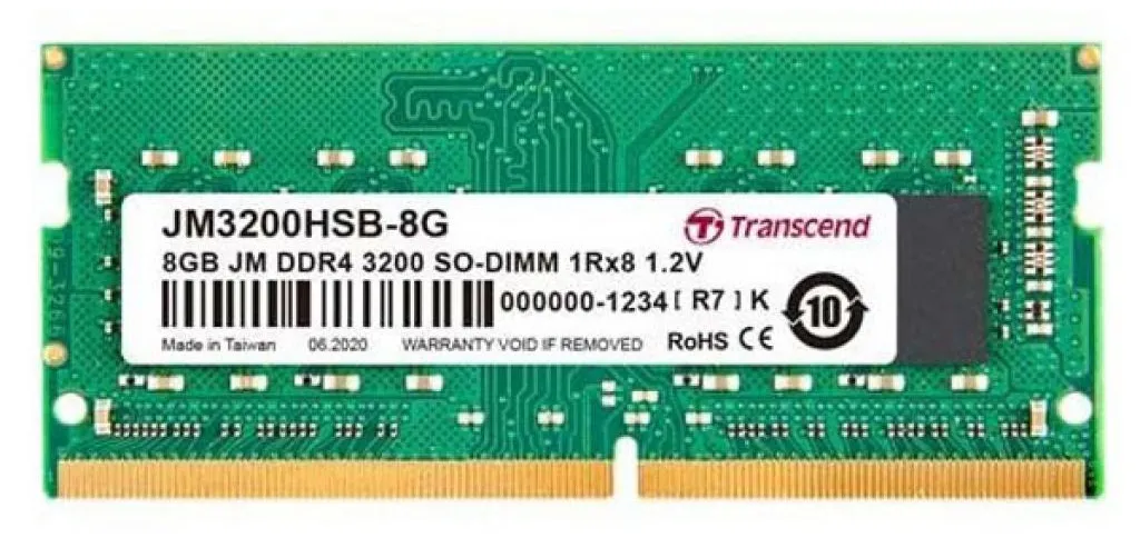 Оперативная память 8Gb Transcend JM3200HSB-8G