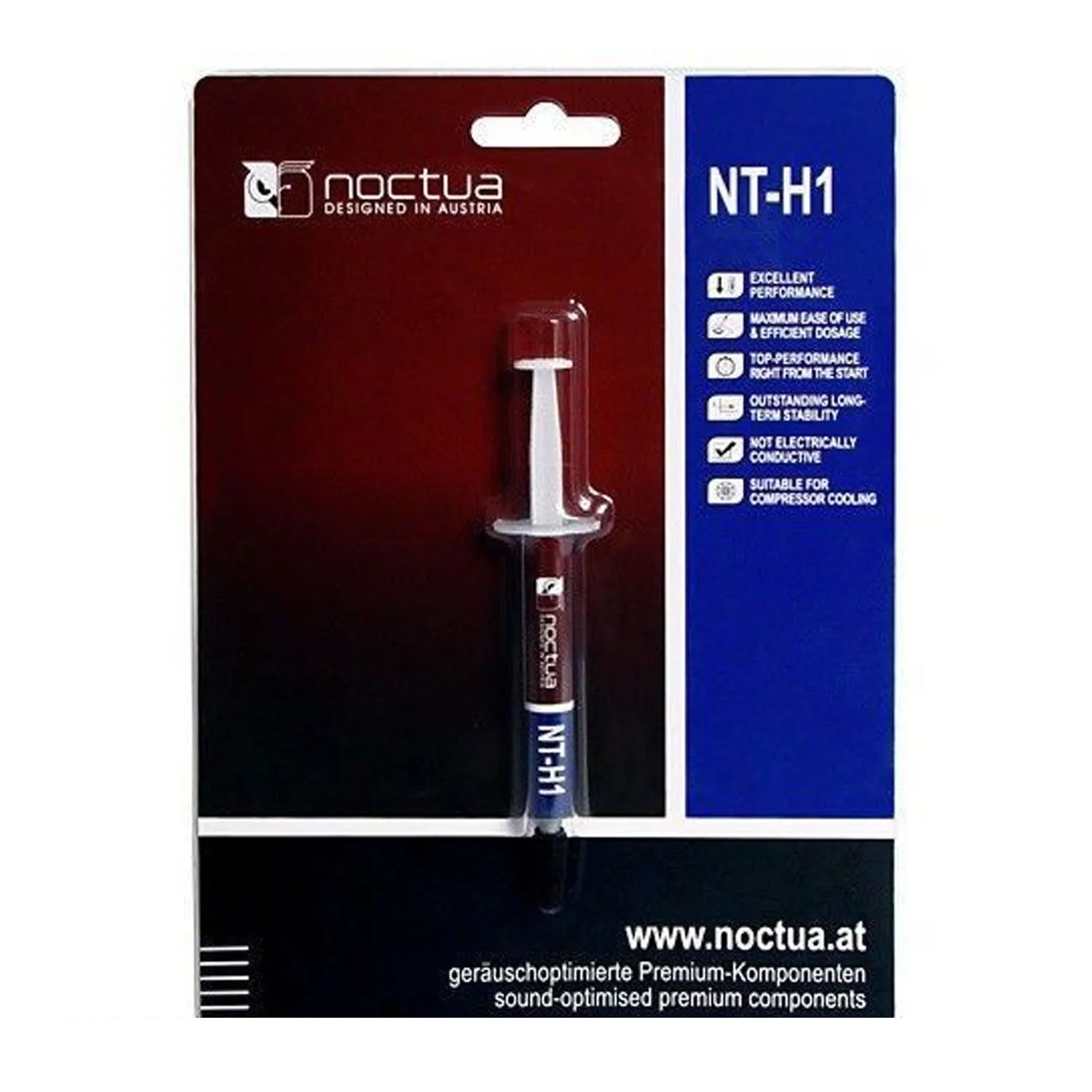 Термопаста heatsink compound Noctua NT-H1