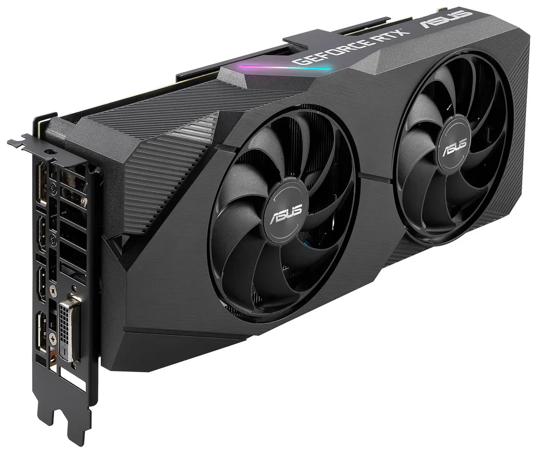 Видеокарта 8 GB Asus RTX2060 SUPER EVO DUAL-RTX2060S-8G-EVO