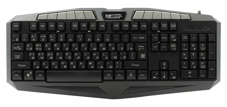 Клавиатура игровая Defender Punisher GK-130DL