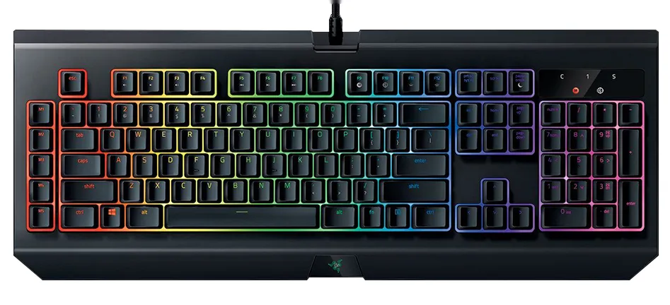 Клавиатура Razer BlackWidow Tournament Chroma V2 RZ03-02190100-R3M1