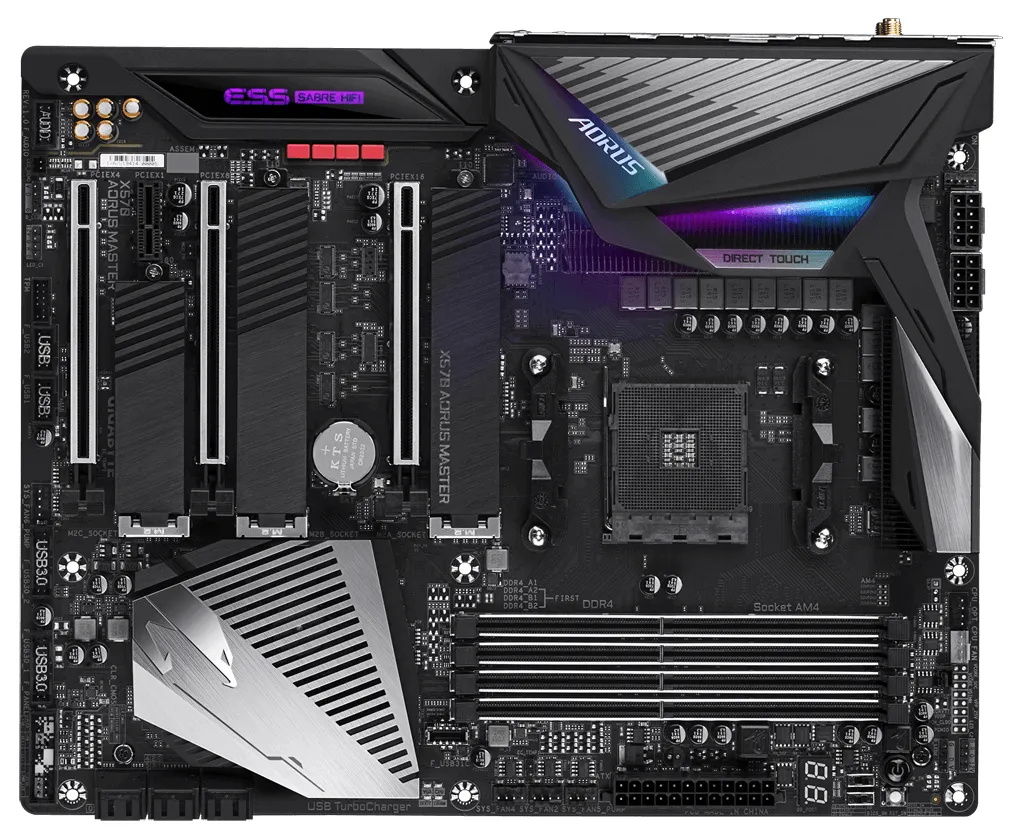 Материнская плата Gigabyte X570 AORUS MASTER
