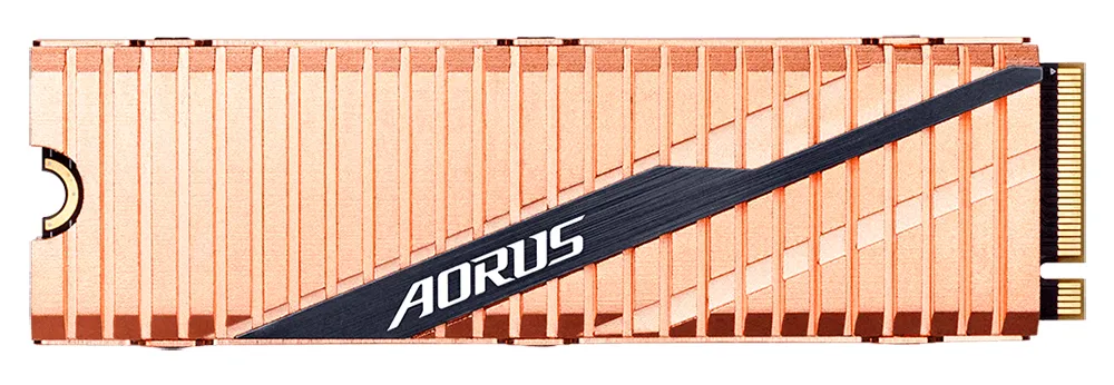 SSD накопитель 1TB Gigabyte AORUS GP-ASM2NE6100TTTD M.2