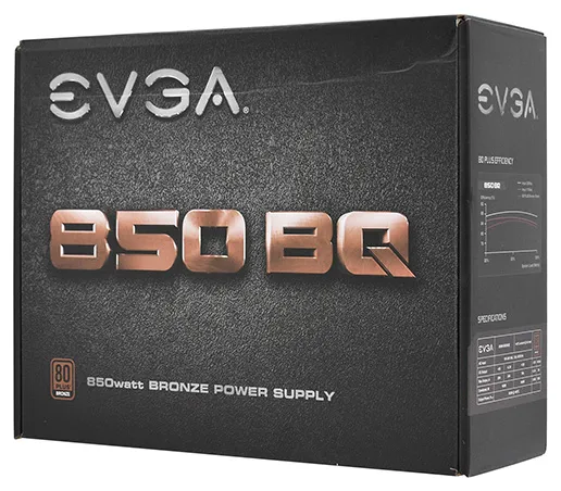 Блок питания EVGA 850 BQ 110-BQ-0850-V2