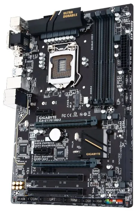 Материнская плата Gigabyte GA-Z170-HD3