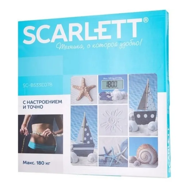 Весы напольные Scarlett SC-BS33E078