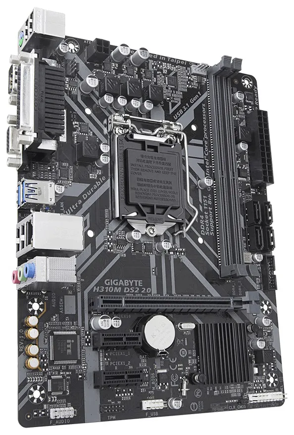 Материнская плата Gigabyte H310M DS2 2.0