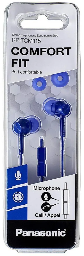Наушники Panasonic RP-TCM115GCA Синий