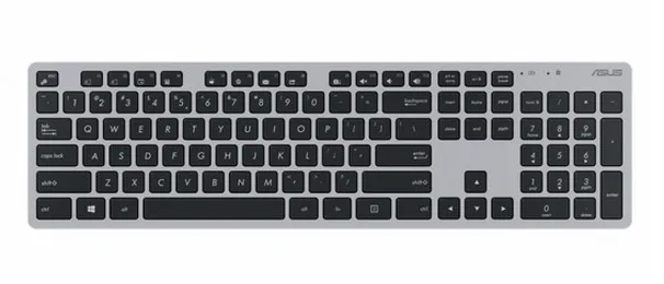 Клавиатура+мышь ASUS W5000 Grey