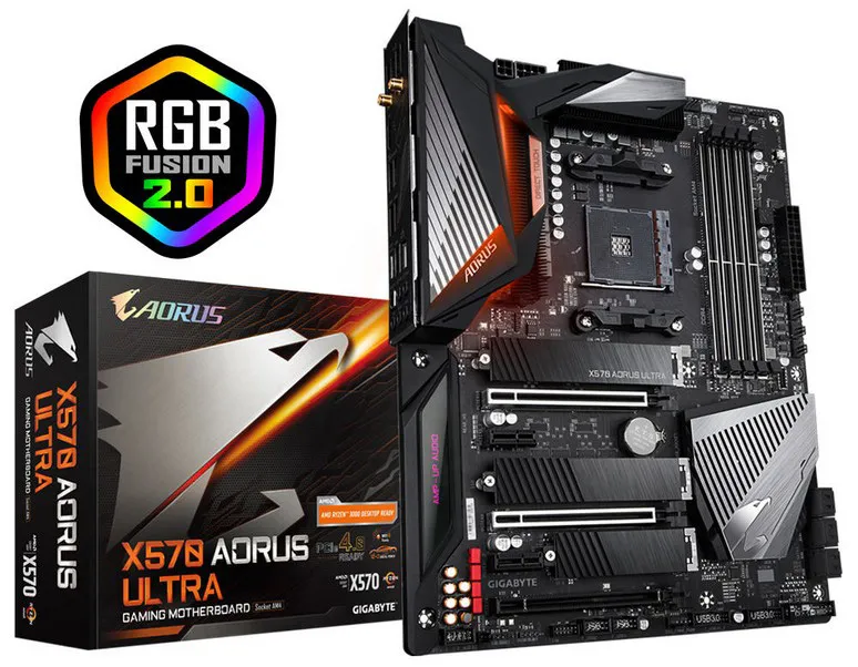 Материнская плата Gigabyte X570 AORUS ULTRA 1.2