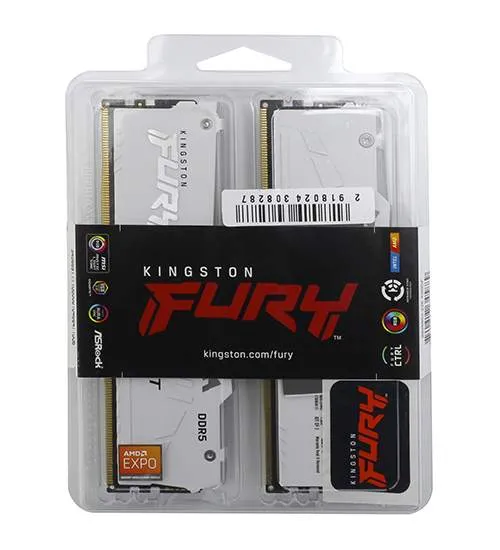 Оперативная память 32 GB kit Kingston Fury Beast RGB KF560C36BWE2AK2-32