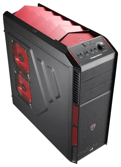 Корпус для ПК AeroCool X-Predator X1 Devil Red Edition