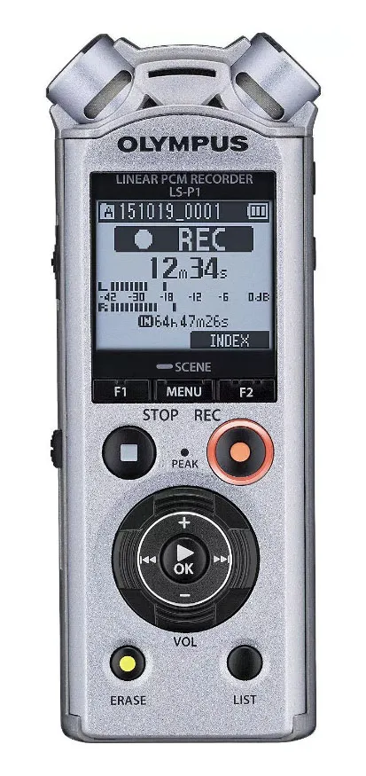 Диктофон Olympus LS-P1 с с микрофоном Lavalier