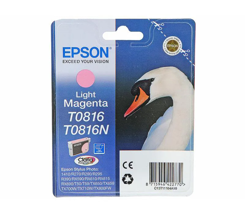 Картридж Epson C13T11164A10 (0816) R270_HIGH пурпурный