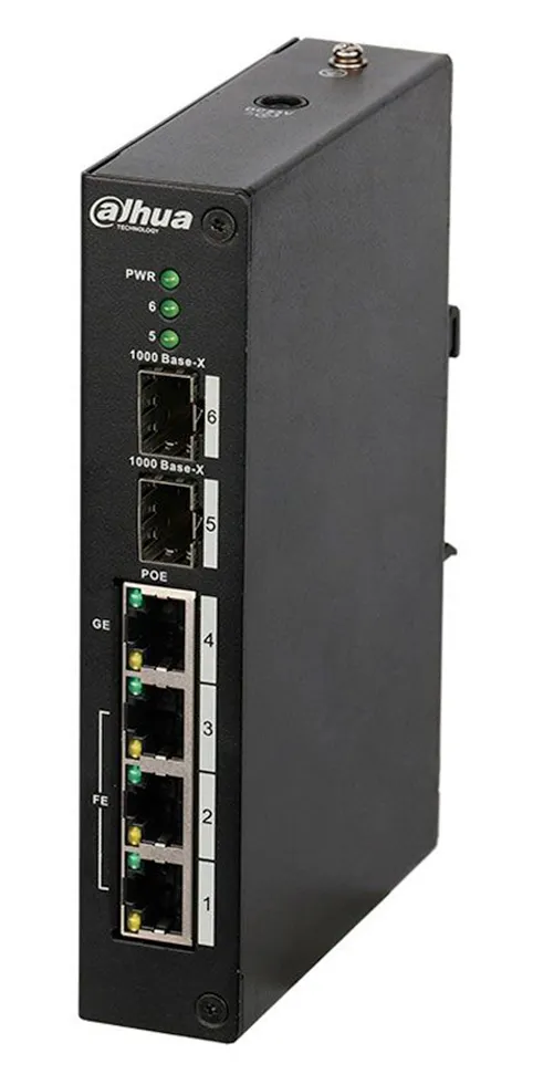 Коммутатор Dahua DH-PFS4206-4P-96