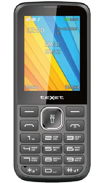 Мобильный телефон Texet TM-213 Черный