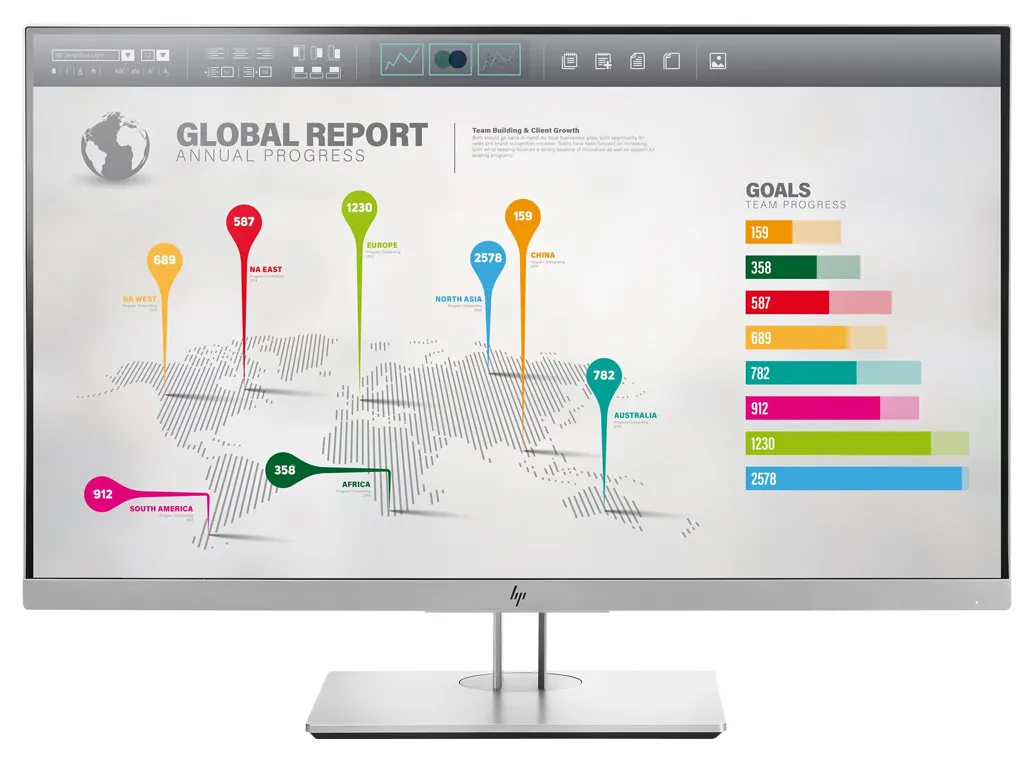 Монитор 27" HP EliteDisplay E273q 1FH52AA