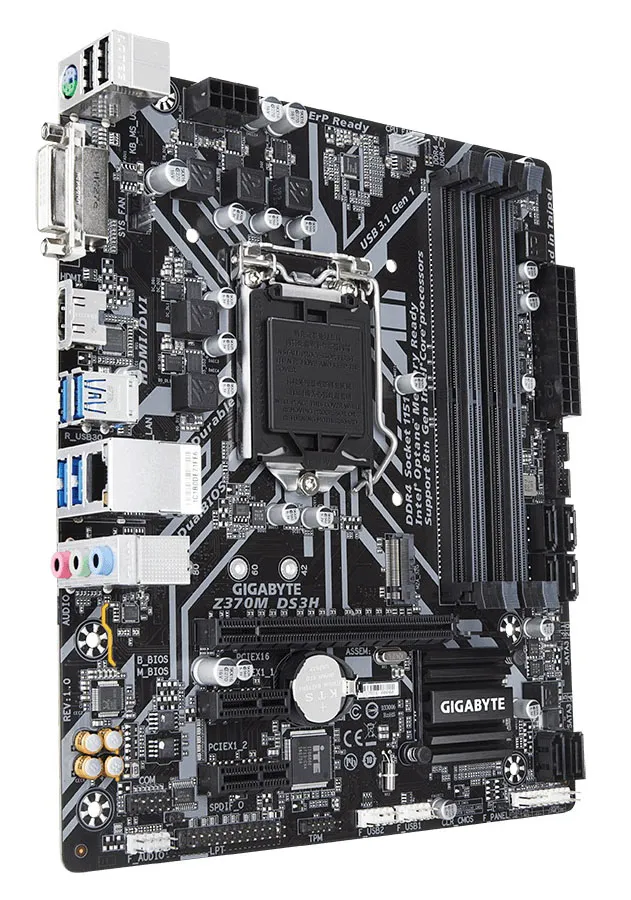 Материнская плата GIGABYTE Z370M DS3H 1.0 GAZ37MS3H-00-G