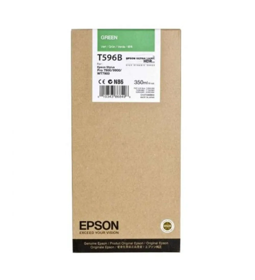 Картридж струйный Epson C13T596B00 Green