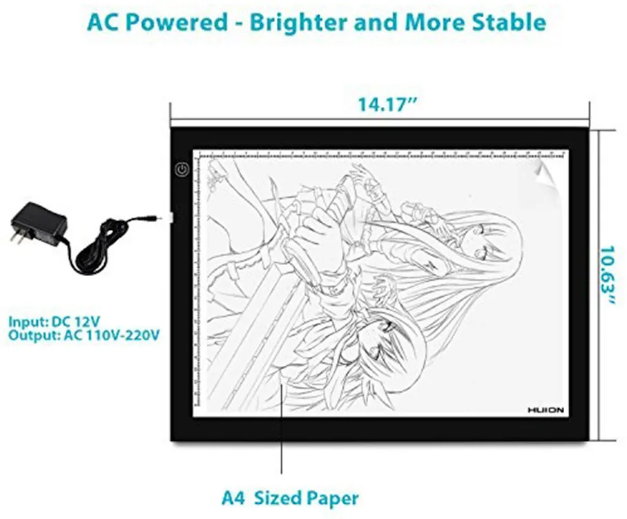 Графический планшет Huion A4
