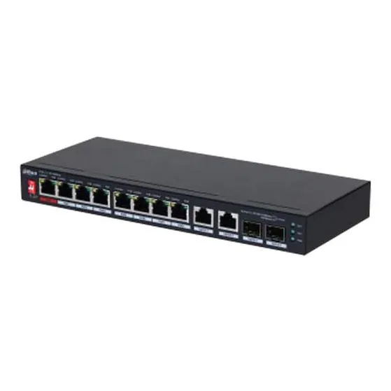 Коммутатор Dahua DH-PFS3210-8ET2GF-96