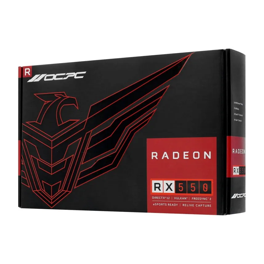 Видеокарта OCPC Radeon RX 550 XR 4GB OCVARX550G4XR