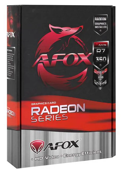 Видеокарта 2 GB Afox R7 350 AFR7350-2048D5H4
