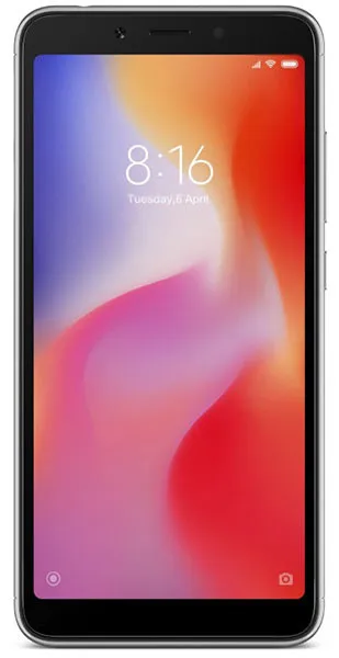 Смартфон Xiaomi Redmi 6 32Gb черный