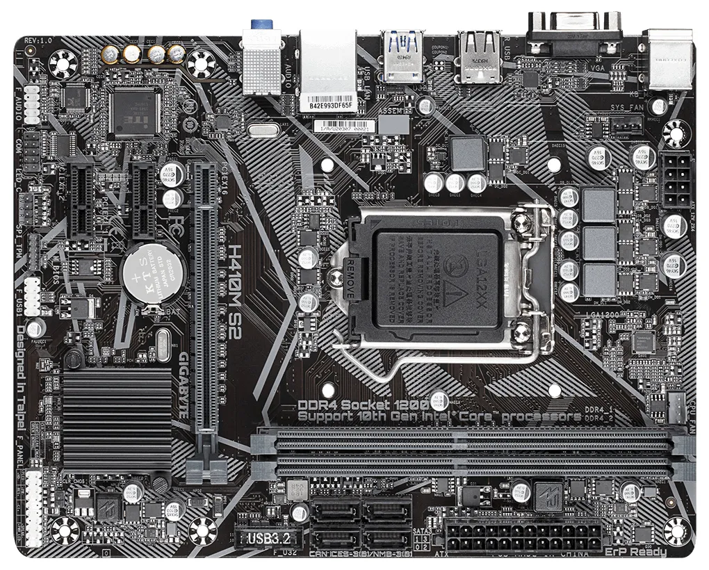 Материнская плата Gigabyte H410M S2