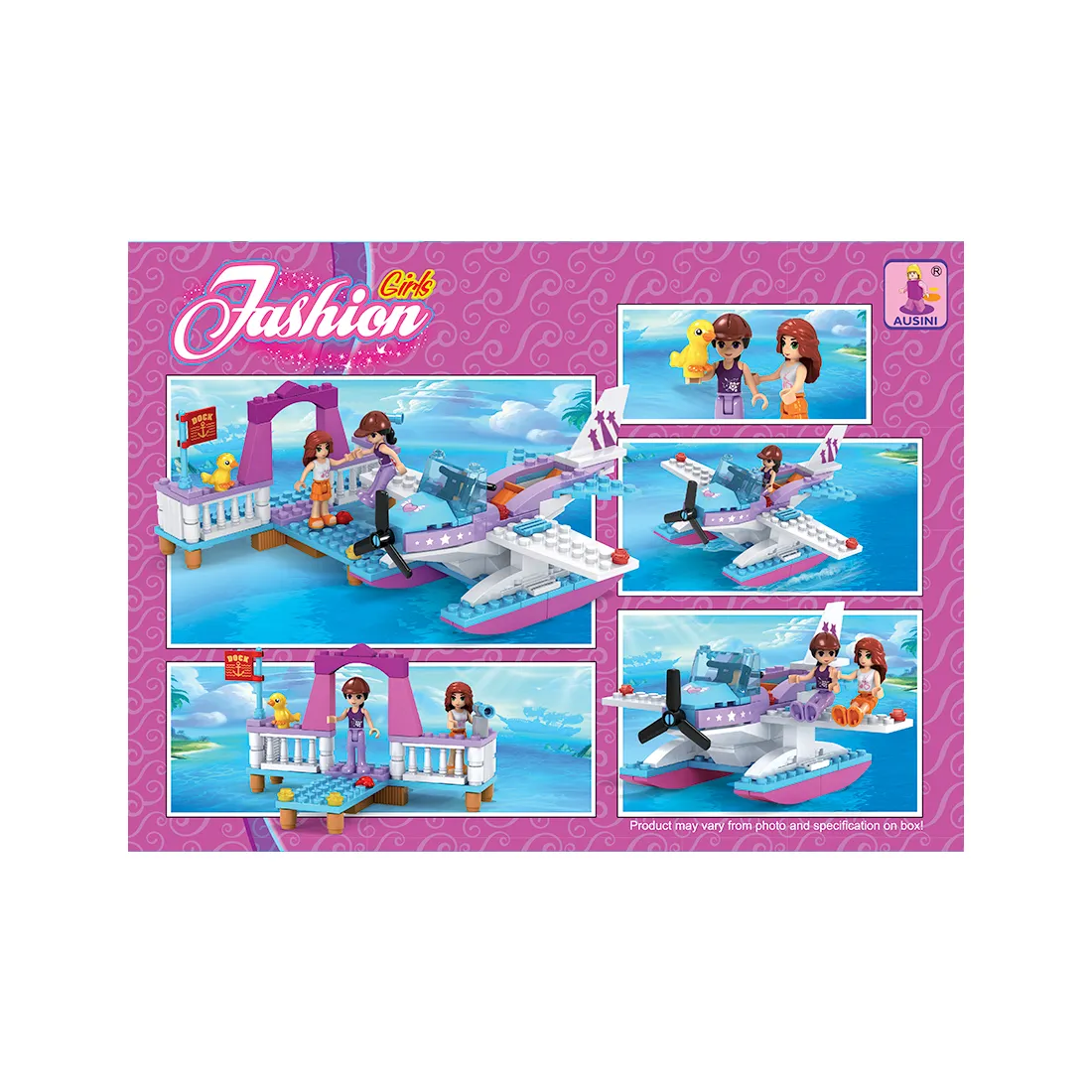 Игровой конструктор Ausini 24418 МИР ЧУДЕС (161 деталь в наборе)