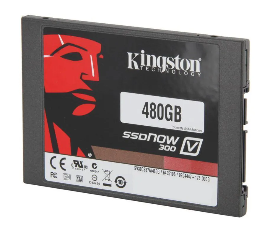 SSD накопитель 480 GB Kingston SSDNow V 300 SV300S37A/480G