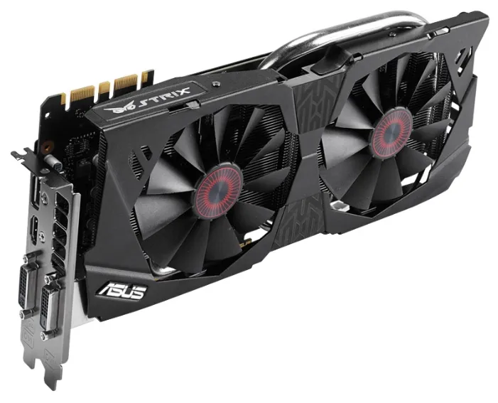 Видеокарта ASUS STRIX GeForce GTX970 DirectCU II 4GB GAMING