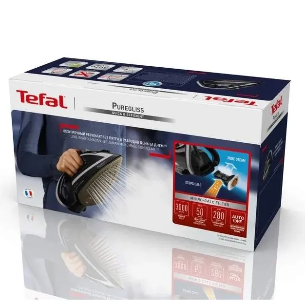 Утюг TEFAL FV8062E0 черный