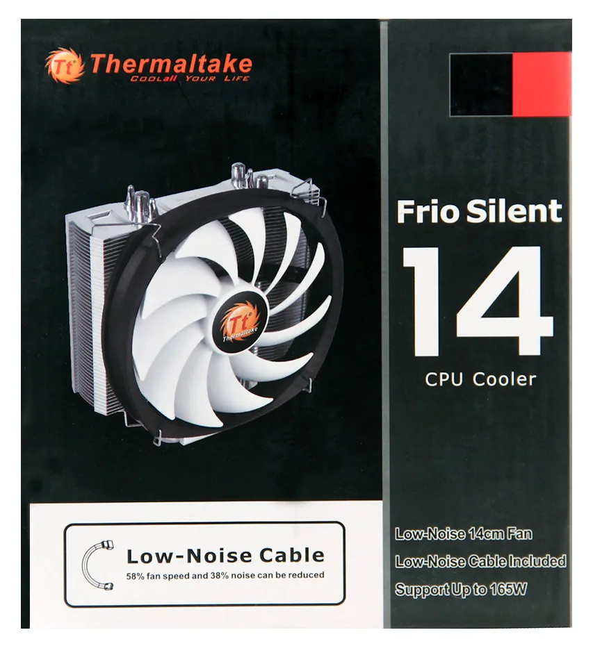 Кулер для CPU Thermaltake Frio Silent 14 CL-P002-AL14BL-B