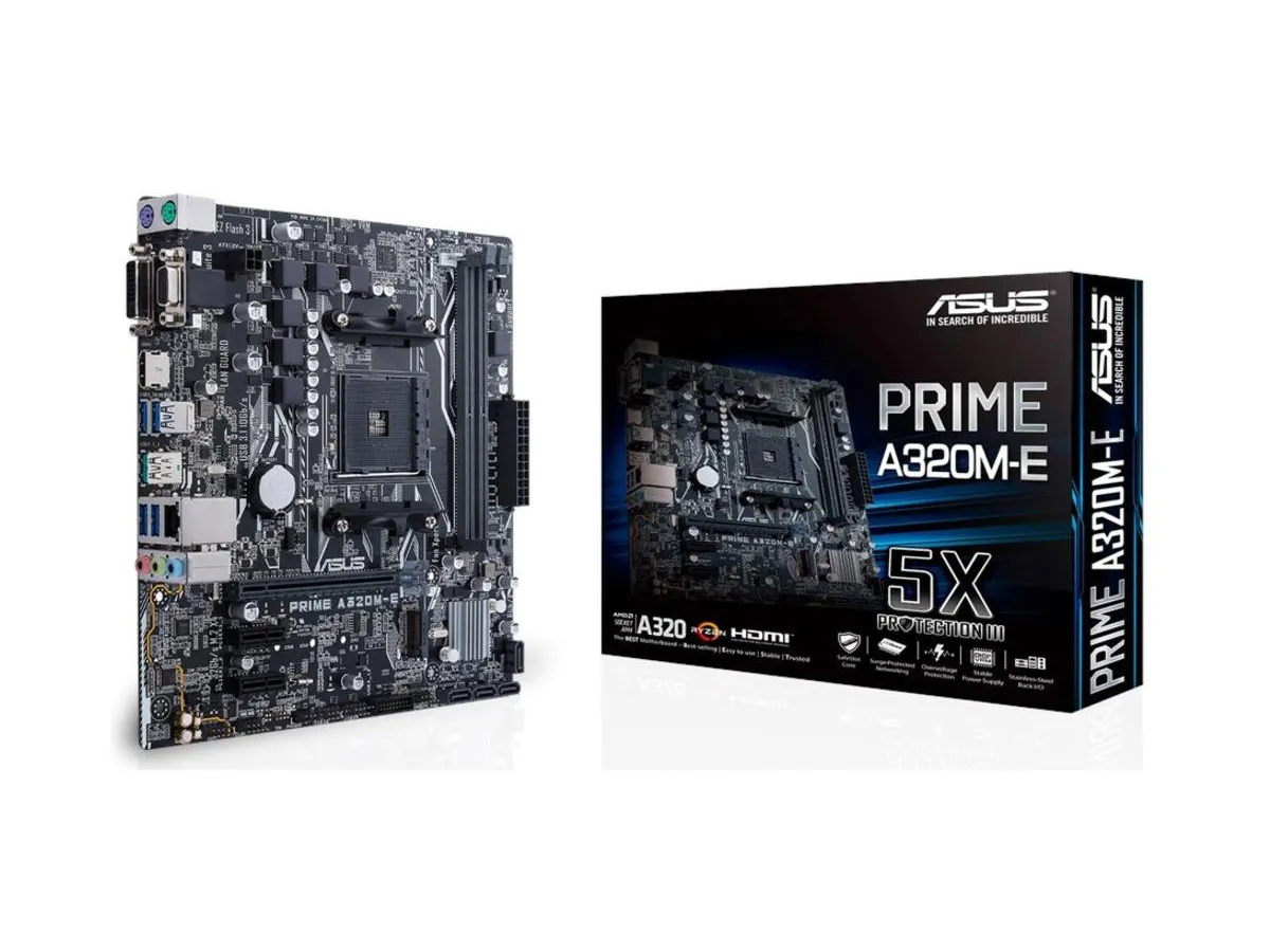 Материнская плата ASUS PRIME A320M-E