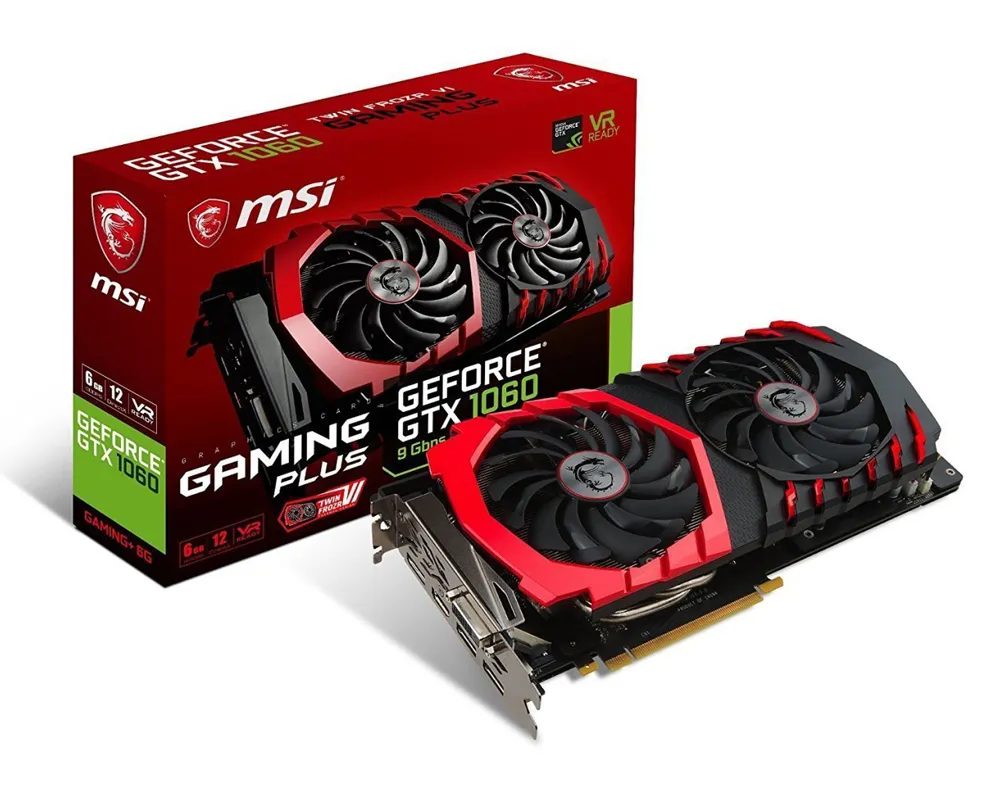 Видеокарта MSI GeForce GTX 1060 GAMING