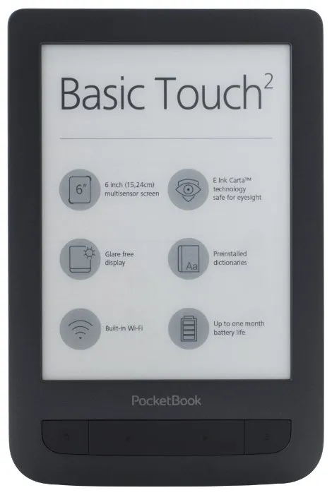 Электронная книга PocketBook Basic Touch 2 625 PB625-E-CIS