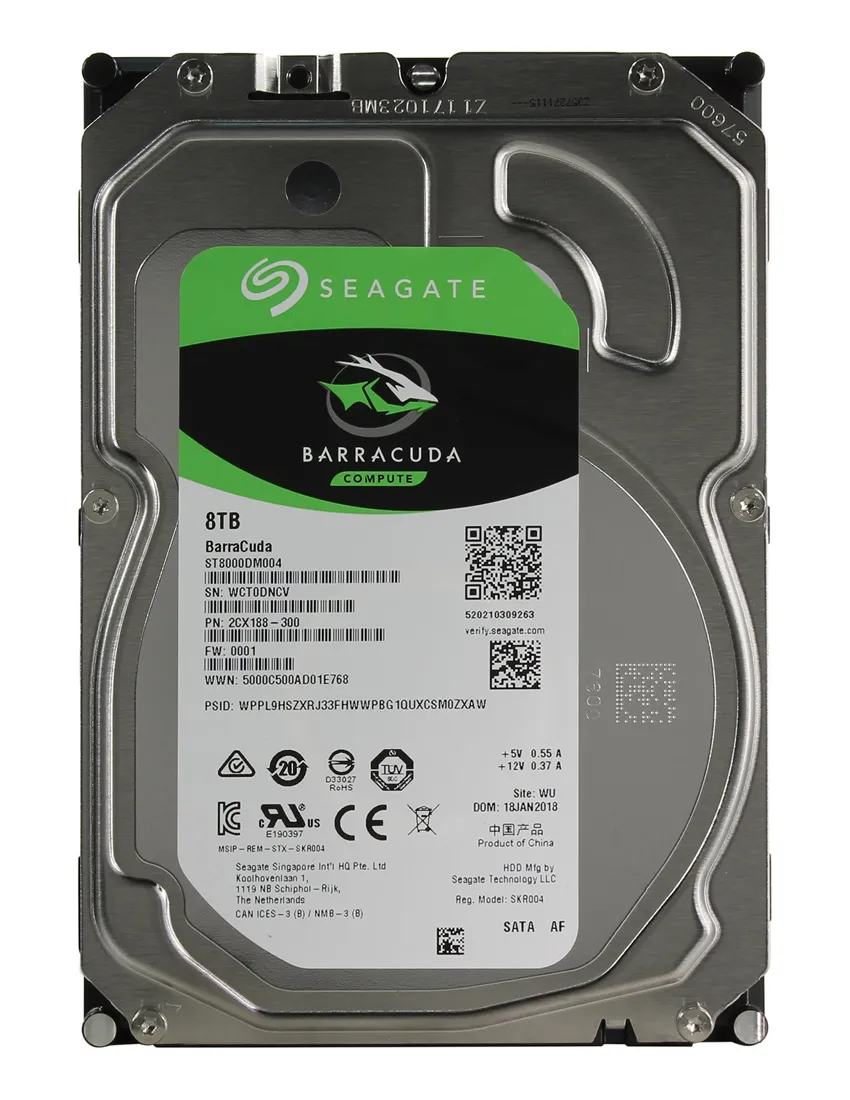 Жесткий диск 8Tb Seagate Barracuda PRO ST8000DM005