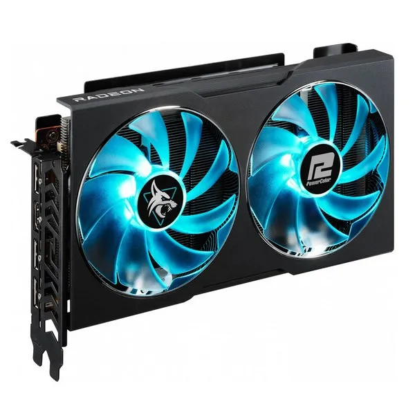 Видеокарта 8 GB PowerColor RX 6650 XT AXRX 6650XT 8GBD6-3DHL/OC