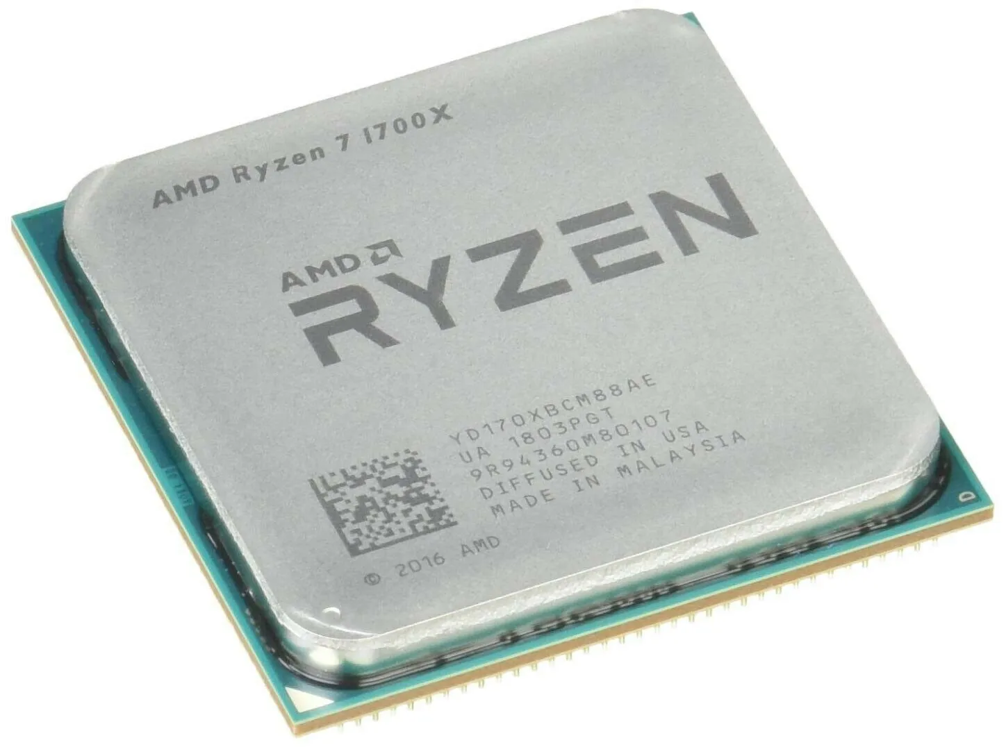 Процессор AMD Ryzen 7 1700X YD170XBCM88AE box