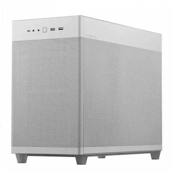 Корпус ASUS Prime AP201, Front Panel USB Type-C®, Sizeable Cable-Management, MicroATX, WHITE
