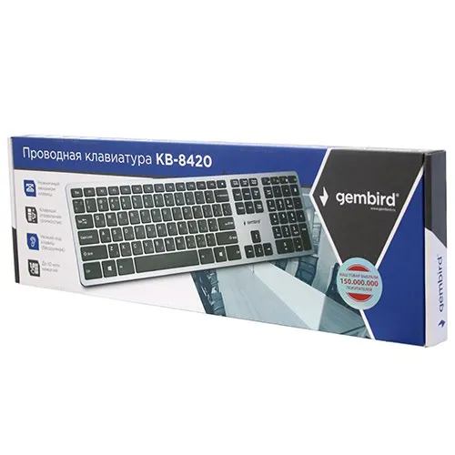 Клавиатура Gembird KB-8420 black