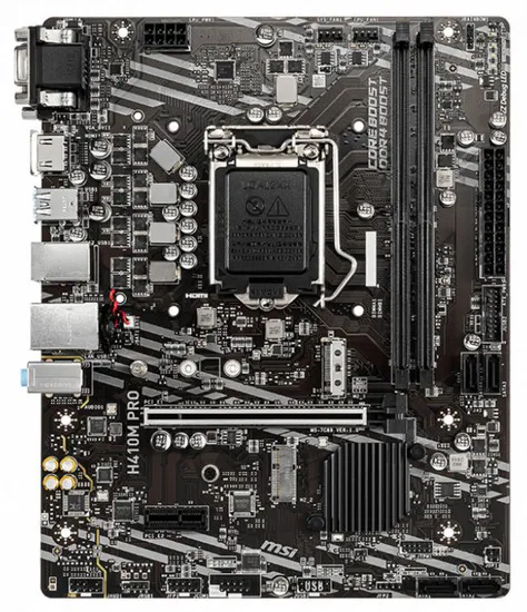 Материнская плата MSI H410M-PRO