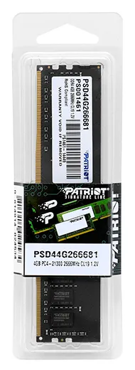 Оперативная память 4 GB Patriot PSD44G266681